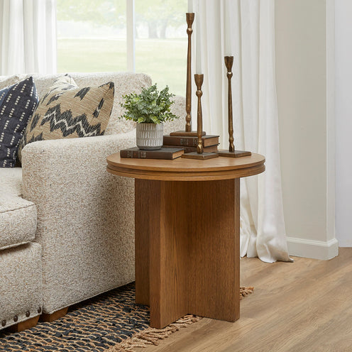 Waterfall End Table